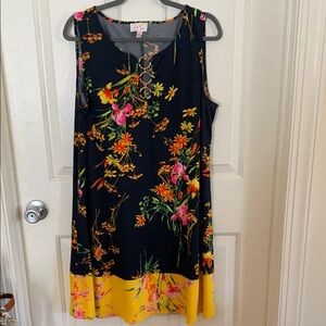 EUC Floral Sleeveless Dress